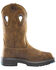 Image #2 - Steel Blue Men's 10" Heeler Wellington Work Boots - Steel Toe, Brown, hi-res