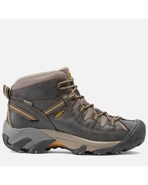 Keen Men's Targhee II Waterproof Hiking Boots - Soft Toe, Olive, hi-res