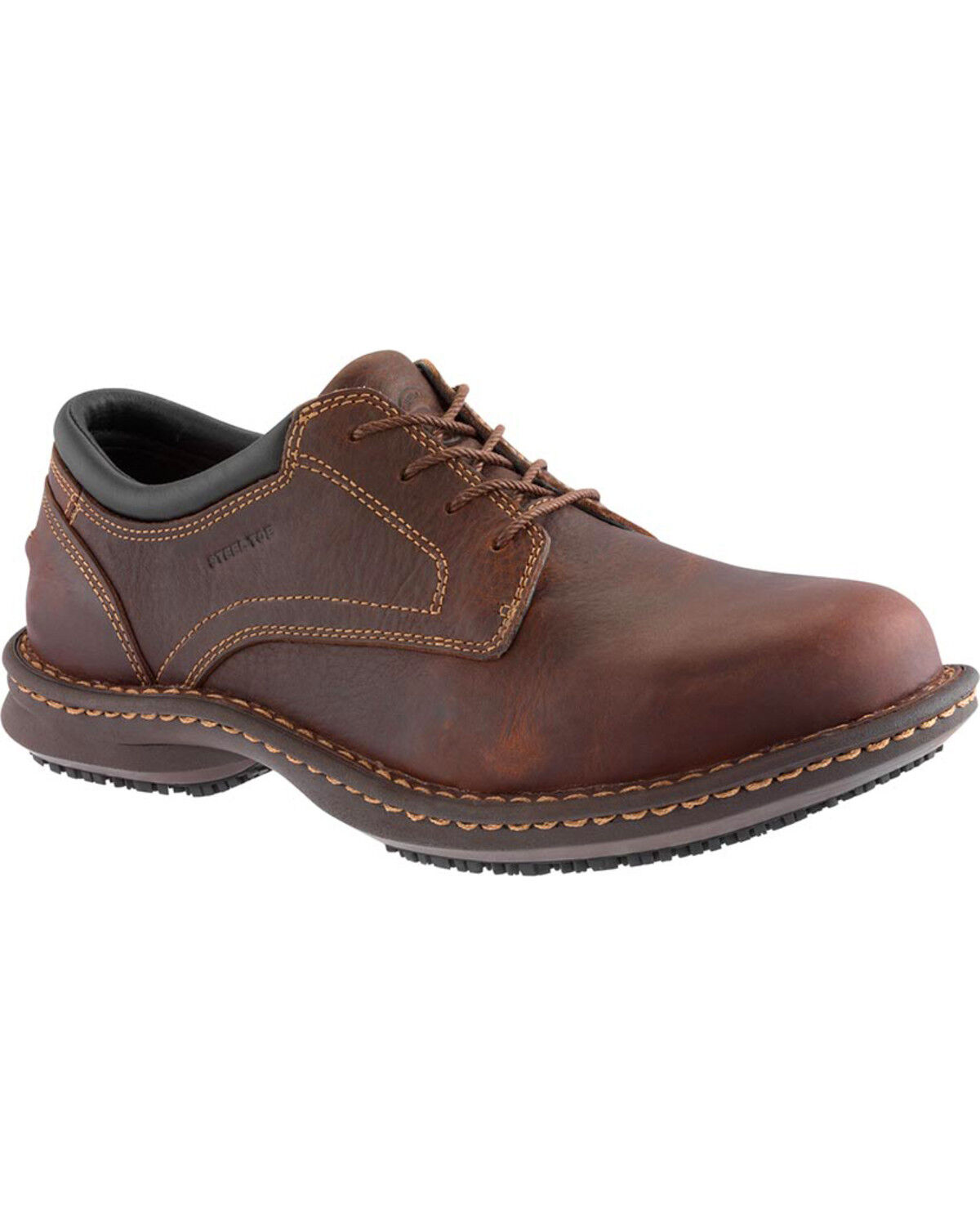 Image #1 - Timberland PRO Men's Gladstone ESD Lace Up Work Shoes - Steel Toe, Brown, hi-res