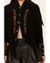 Scully Women's Beaded and Lace Fringe Jacket , Black, hi-res