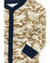 Boot Barn Infant Boys' Camo & USA Footed PJ Onesie Set - 2-piece, Taupe, hi-res