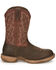 Tony Lama Men's Mankato Waterproof Western Boots - Round Toe, Brown, hi-res