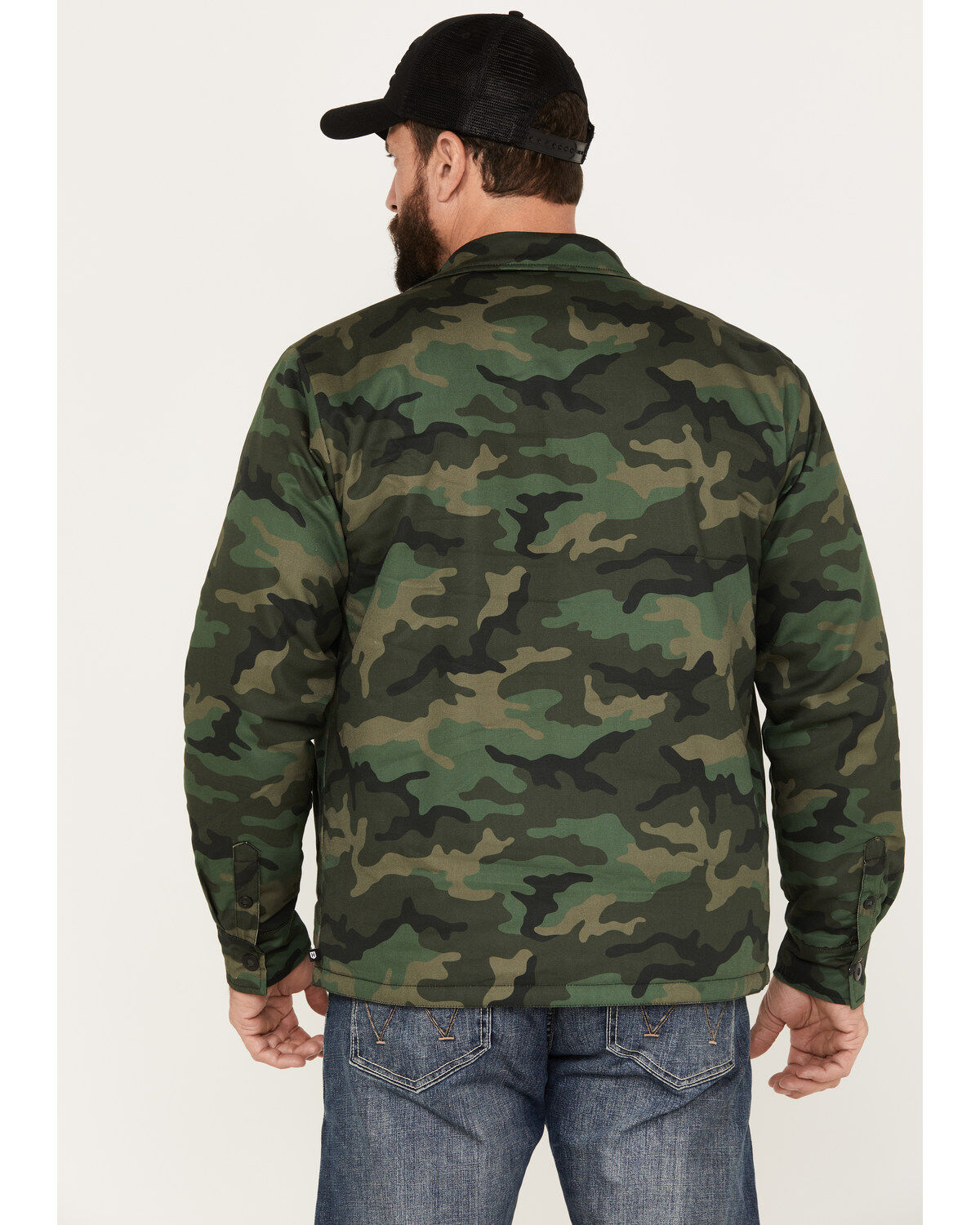 Image #4 - Howitzer Men's Camo Defeated Reversible Jacket, Camouflage, hi-res