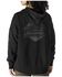 Image #2 - Carhartt Women's Oversized Fit Midweight Heart Graphic Hoodie, Black, hi-res