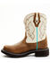 Image #3 - Shyanne Women's Fillies Cambria Western Boots - Round Toe, Brown, hi-res