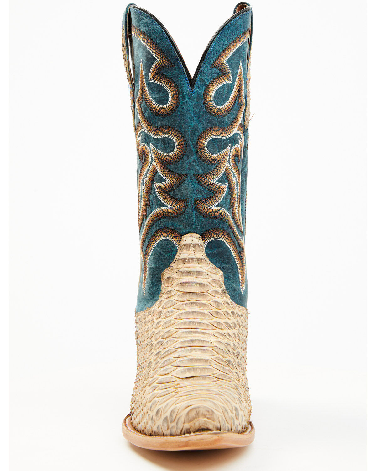 Image #4 - Dan Post Men's Exotic Python Western Boots - Snip Toe, , hi-res