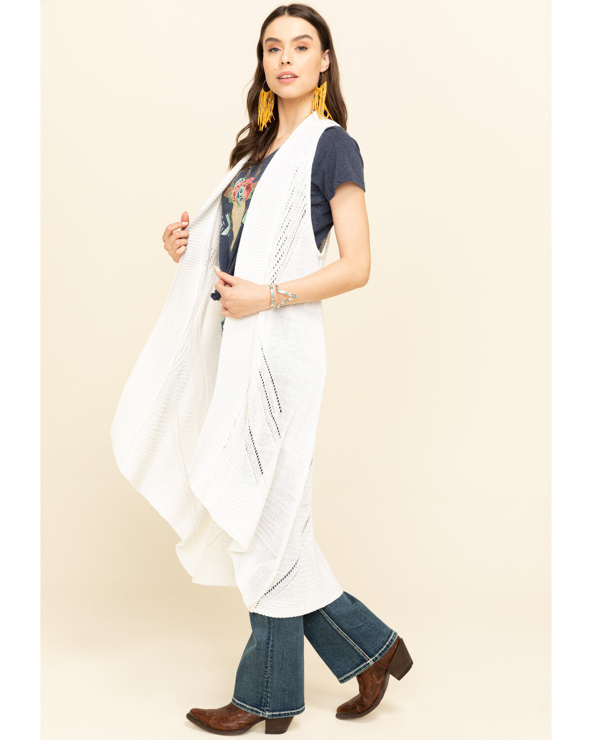 Image #3 - Ariat Women's Reba Sweater Vest, , hi-res