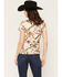 Image #4 - Shyanne Women's Belts and Bracelets Concho Short Sleeve Graphic Tee, Natural, hi-res