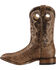 Image #3 - Boulet Super Roper Cowboy Boots - Round Toe, Walnut, hi-res