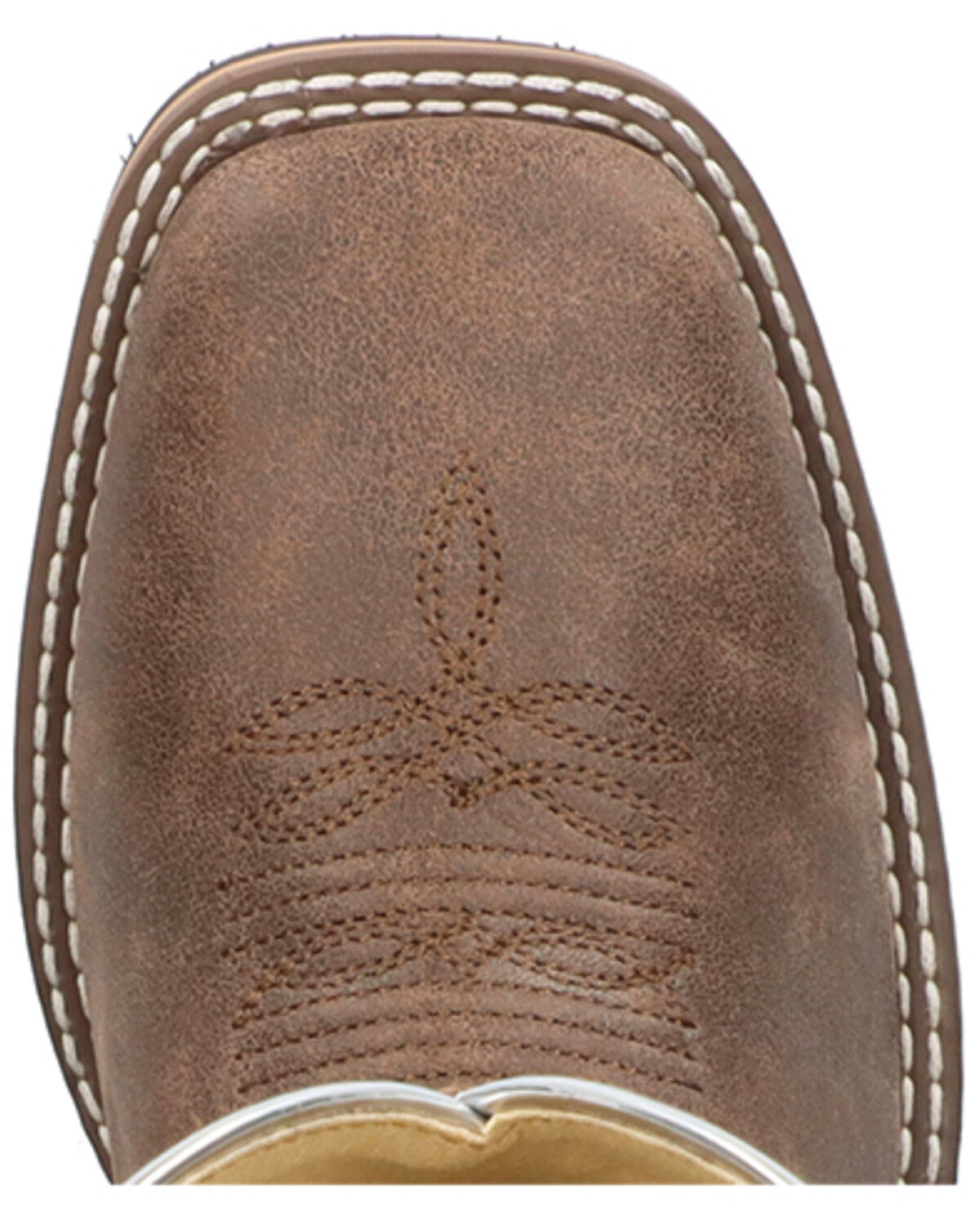 Image #6 - Smoky Mountain Women's Willow Western Boots - Broad Square Toe, Chocolate, hi-res