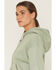 Image #3 - Troll Co Women's Juno Graphic Hoodie, Sage, hi-res