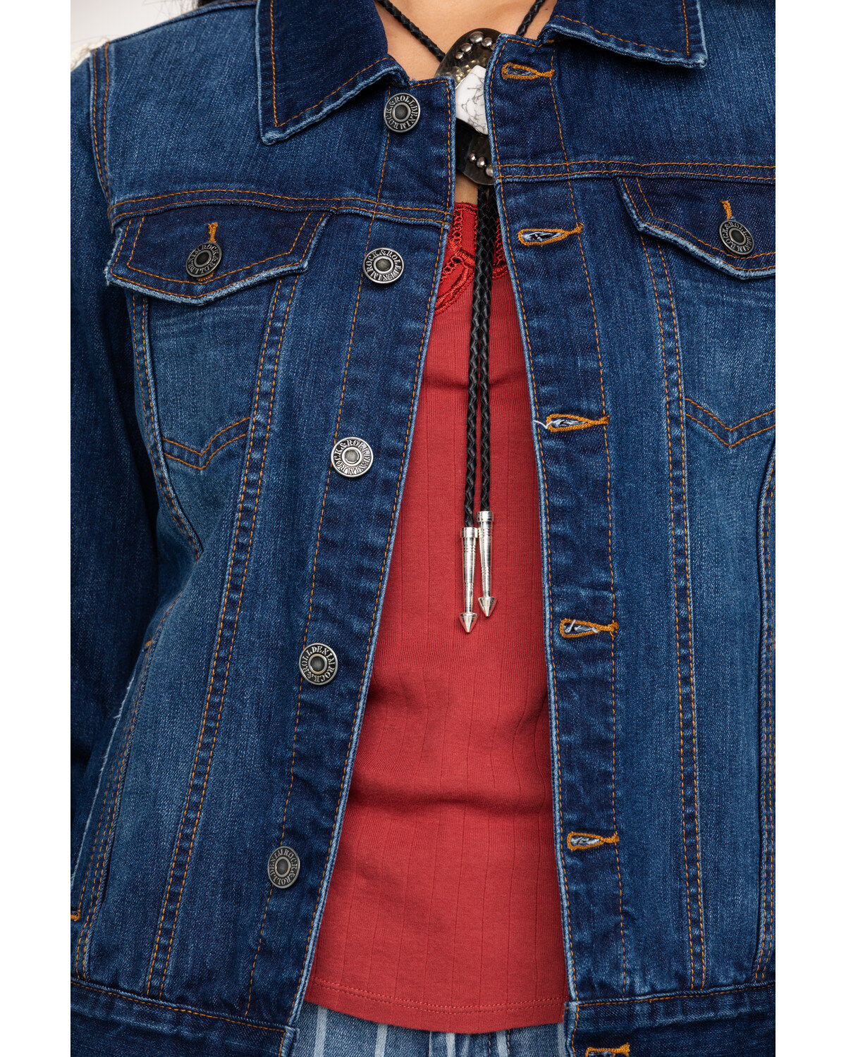 rock n roll denim jacket