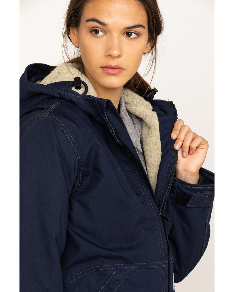 Carhartt Women S Fr Full Swing Quick Duck Sherpa Lined Fr Jacket