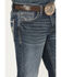 Image #2 - Cody James Men's Moonlight Wash Wyatt Slim Bootcut Stretch Denim Jeans, Dark Wash, hi-res