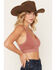 Image #2 - Fornia Women's Lace Brami, Mauve, hi-res