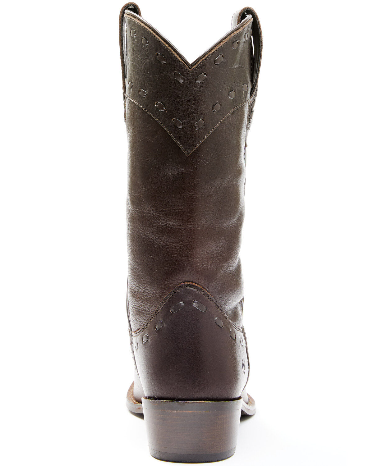 Image #5 - Dingo Men's Bucklace Stagecoach Western Boot - Snip Toe, Brown, hi-res