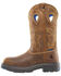 Image #3 - Steel Blue Men's Blue Heeler Wellington Work Boots - Steel Toe, Brown, hi-res
