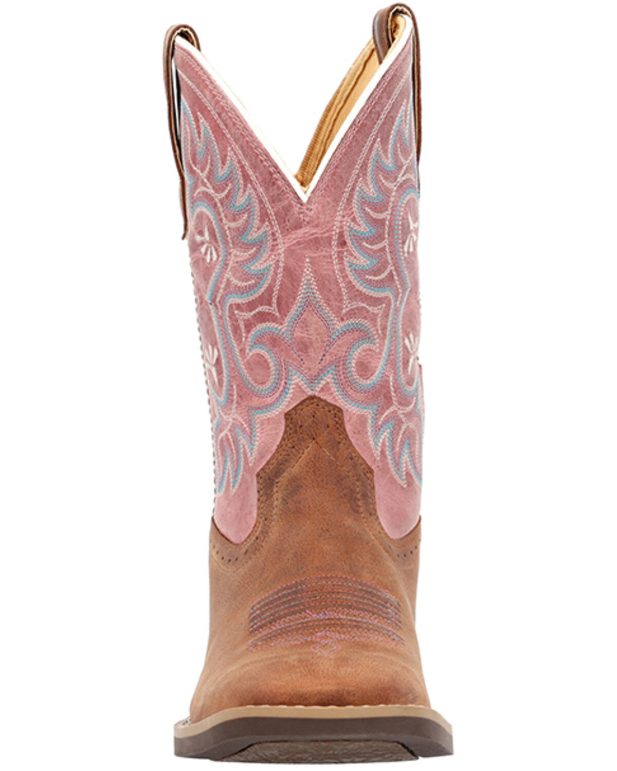 Image #4 - Durango Women's Westward Performance Western Boots - Broad Square Toe, Rose, hi-res
