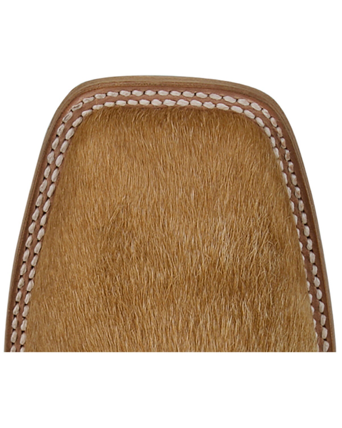 Image #6 - Justin Men's Baron Hair On Western Boots - Broad Square Toe, Tan, hi-res