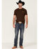 Image #2 - Cinch Men's Brown Logo Graphic Short Sleeve T-Shirt , , hi-res