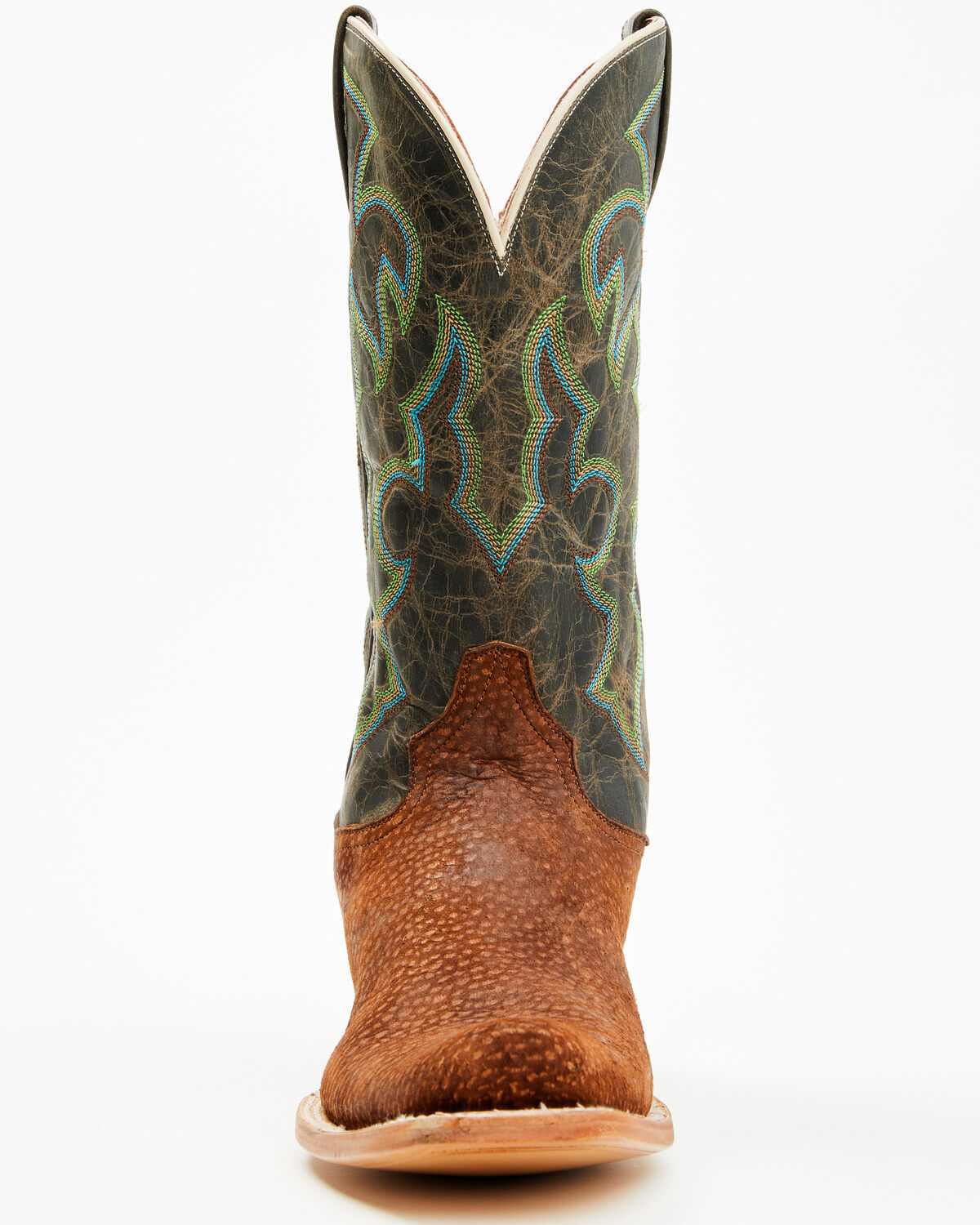 Image #4 - Dan Post Men's Cappy Exotic Carpincho Western Boots - Square Toe, Black, hi-res