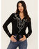 Image #2 - Idyllwind Women's Douglas Embroidered Western Knit Top, , hi-res
