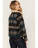 Idyllwind Women's Medium Wash Reversible Sherpa Blanket Denim Jacket, Dark Wash, hi-res