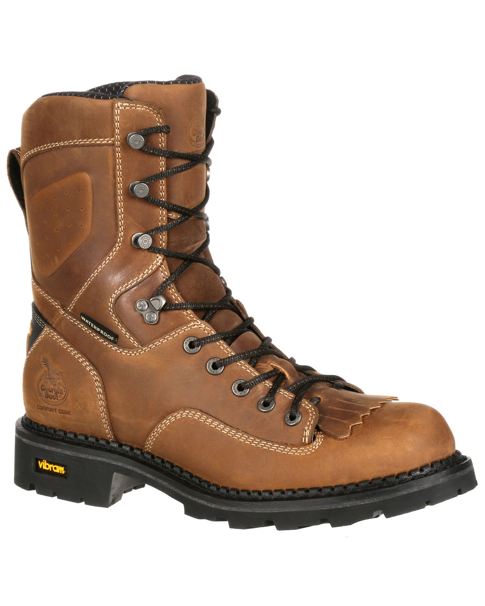 Georgia Boot Men s Comfort Core Waterproof Logger Boots
