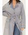 Image #3 - Wrangler Women's Denim Modern Trench Coat, Light Wash, hi-res