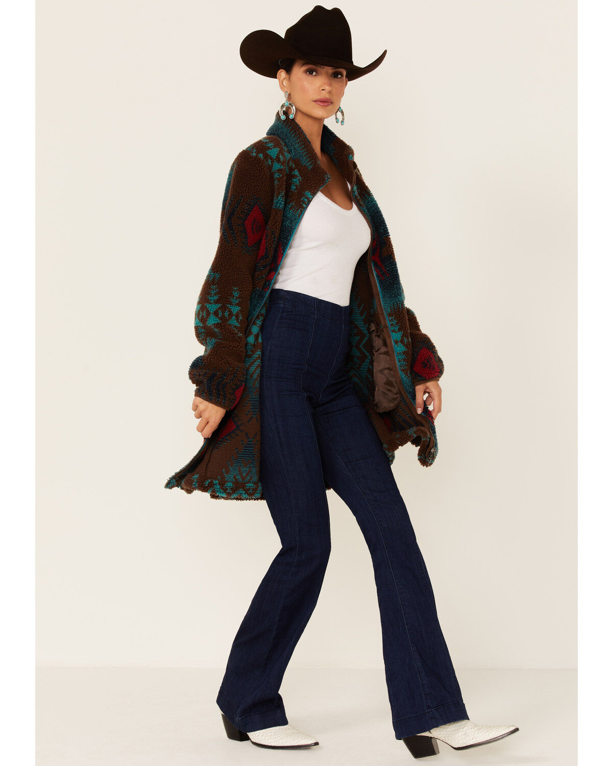 Image #1 - Tasha Polizzi Women's Tyringham Southwestern Print Jacket, , hi-res
