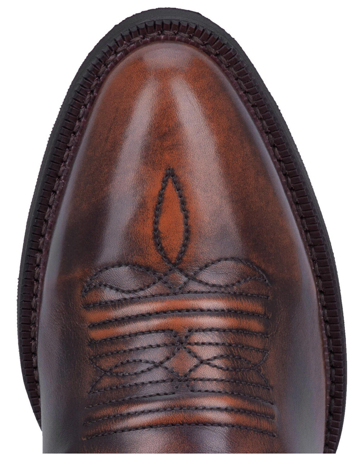 Image #6 - Laredo Men's Side Zipper Western Boots - Round Toe, Tan, hi-res