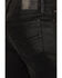 Image #4 - Moonshine Spirit Men's Venom Wash Decker Slim Straight Stretch Denim Jeans, Black, hi-res