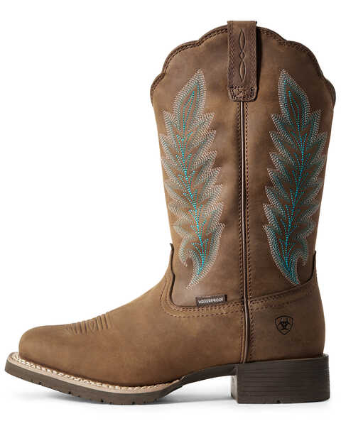 Image #2 - Ariat Women's Hybrid Rancher Waterproof Western Boots - Wide Square Toe, , hi-res