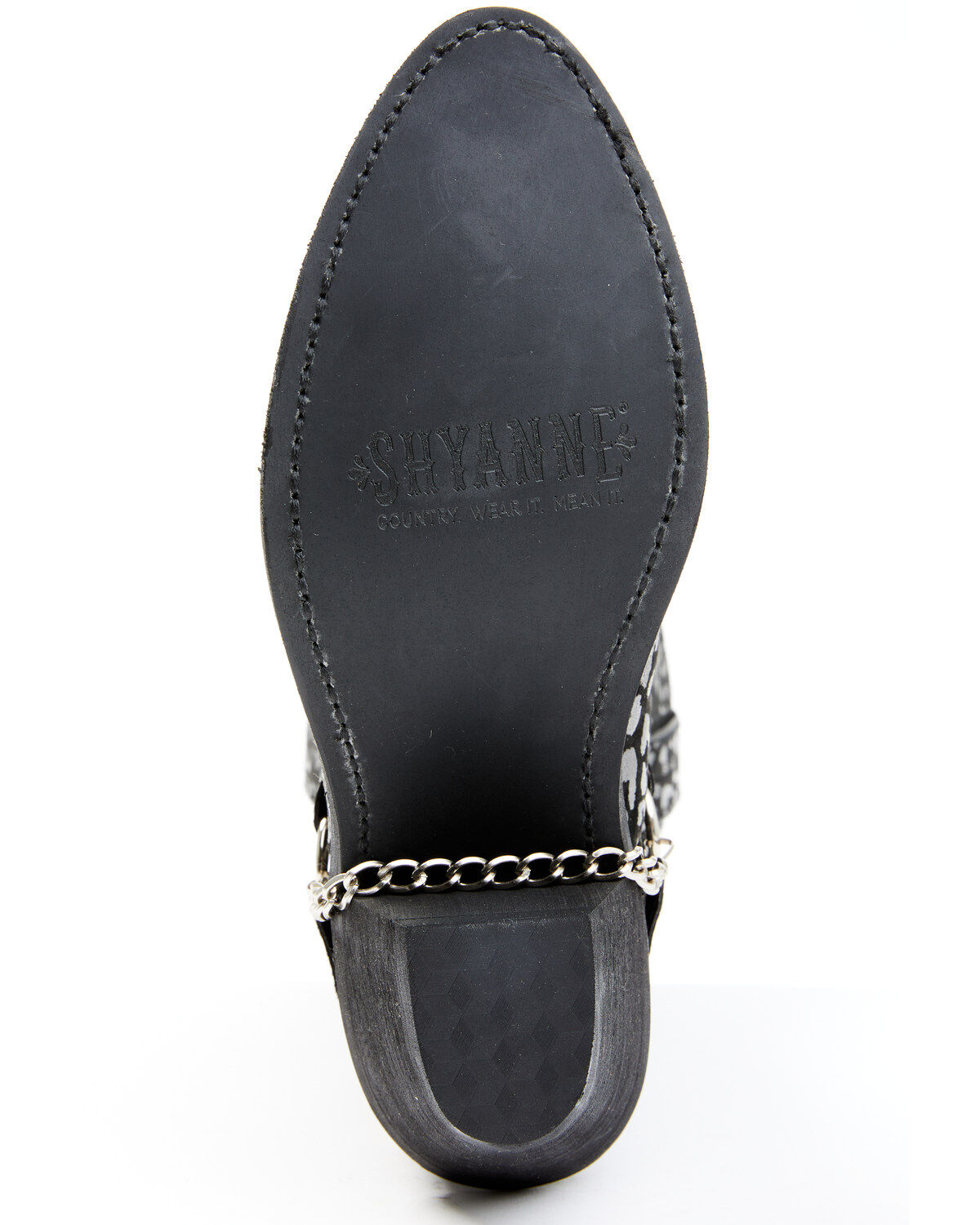 Image #7 - Shyanne Women's Paloma Western Boots - Round Toe, Black, hi-res