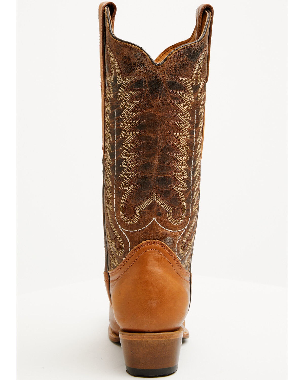 Image #5 - Circle G Women's Shedron Triad Western Boots - Snip Toe, Rust Copper, hi-res