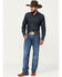 Image #1 - Cinch Men's White Label Medium Stonewash Straight Denim Jeans, , hi-res