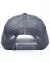 Hawx Men's Charcoal Flag Logo Mesh-Back Ball Cap , Charcoal, hi-res