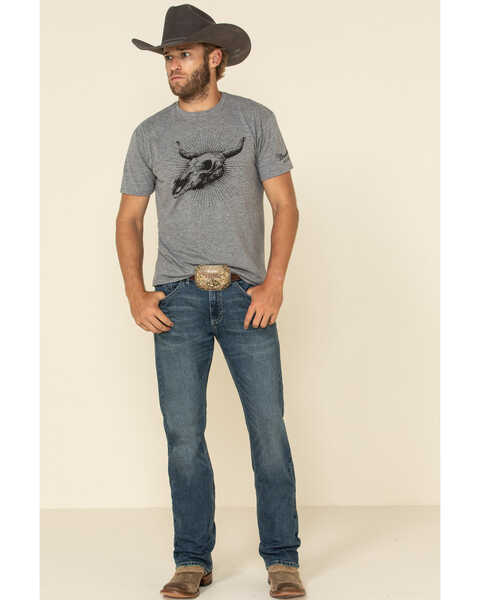 Image #1 - Wrangler 20X Men's No. 42 Caprock Canyon Stretch Slim Bootcut Jeans , , hi-res