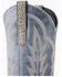 Image #8 - Lane Women's Skylight Tall Western Boots - Snip Toe, Blue, hi-res