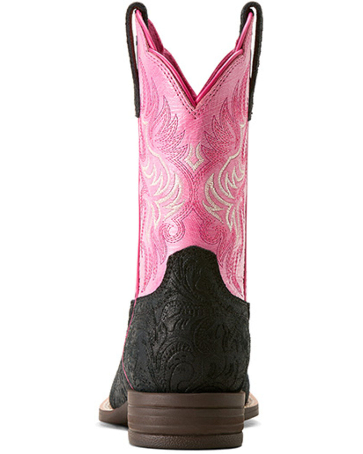 Ariat Girls´ Outrider Floral Embossed Western Boots - Broad SquareToe teamlce.in - Image 4