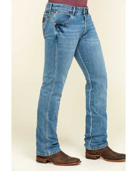 Image #3 - Wrangler Retro Men's Crofton Premium Stretch Light Boot Jeans , , hi-res