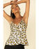 Image #2 - Shyanne Women's Leopard Tie Front Tank Top, , hi-res