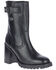 Harley Davidson Women's Adina Moto Boots - Round Toe, Black, hi-res