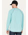 Cody James Men's FR Solid Long Sleeve Raglan Work T-Shirt , Teal, hi-res