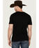 Image #4 - RANK 45® Men's Riding Free Short Sleeve Graphic T-Shirt, Black, hi-res