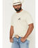 Image #3 - Ariat Men's Ride 'Em Cowboy Short Sleeve Graphic T-Shirt, Natural, hi-res