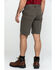 Image #2 - Carhartt Men's Charcoal 10" Rugged Flex Rigby Work Shorts, , hi-res