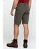 Image #2 - Carhartt Men's Charcoal 10" Rugged Flex Rigby Work Shorts , , hi-res