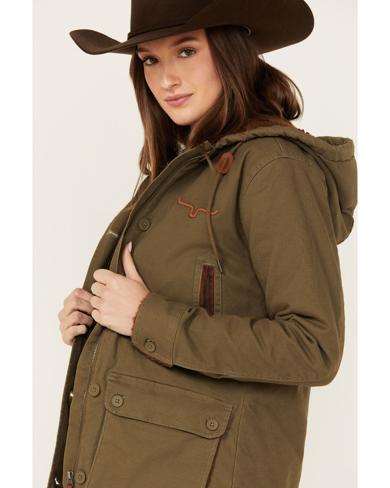 Sherpa lined ranch jacket new arrivals