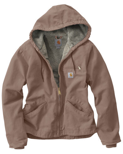 Carhartt womens sandstone sierra jacket sherpa lined